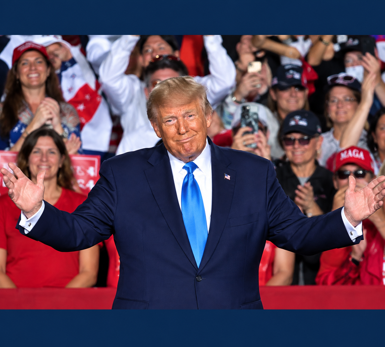Trump rally statements: “deranged and dangerous